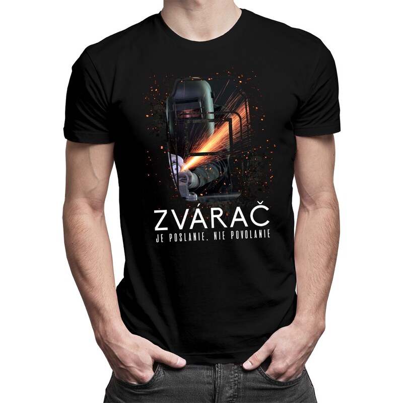E-shop Garibald Zvárač je poslanie - pánske tričko s potlačou