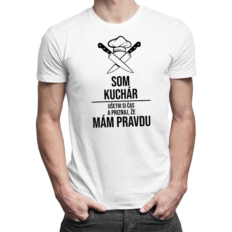 E-shop Garibald Som kuchár - mám pravdu - pánske tričko s potlačou