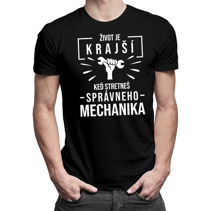 E-shop Garibald Život je krajší, keď stretneš správneho mechanika -