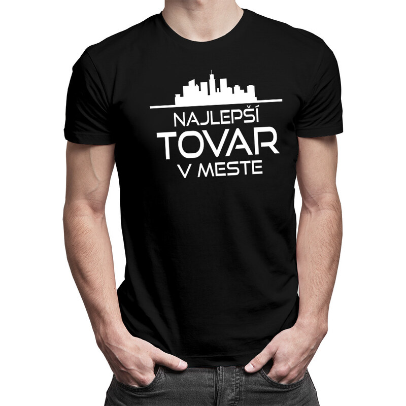 E-shop Garibald Najlepší tovar v meste - pánske tričko s potlačou