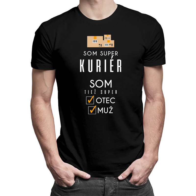 E-shop Garibald Som super kuriér, som tiež super otec / muž - pánske