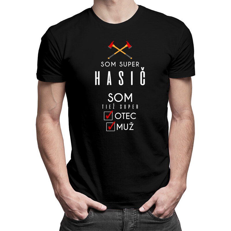 E-shop Garibald Som super hasič, som tiež super otec / muž - pánske