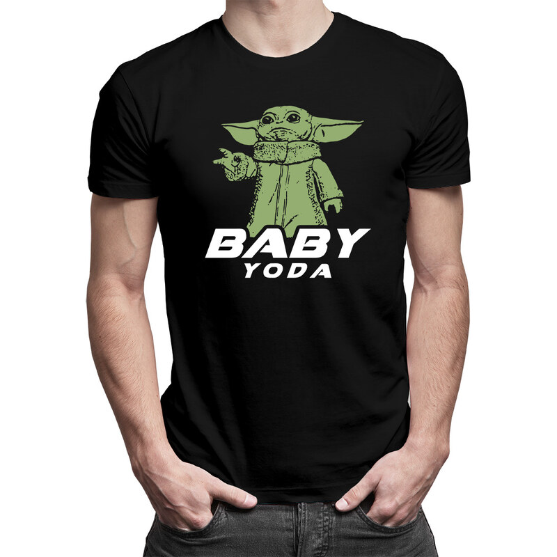 E-shop Garibald Baby Yoda - pánske tričko s potlačou