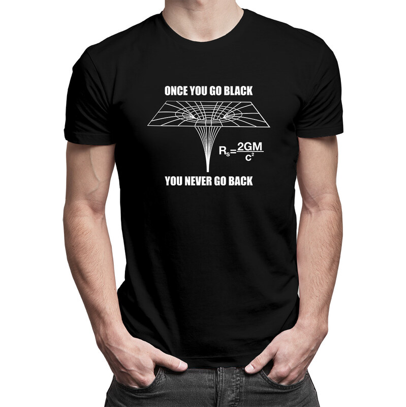 E-shop Garibald You go black, you never go back - Pánske a tričko s