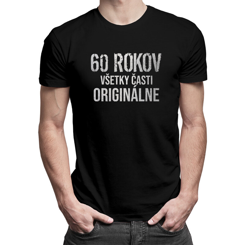 E-shop Garibald 60 rokov - všetky časti originálne - pánske tričko s