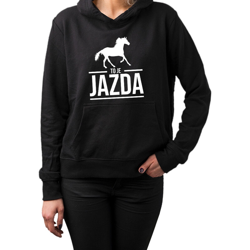 E-shop Garibald To je jazda - dámska mikina s potlačou