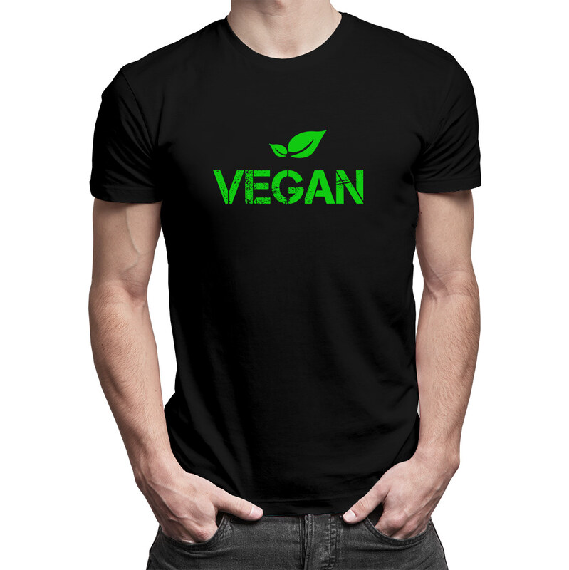 E-shop Garibald Vegan - pánske tričko s potlačou