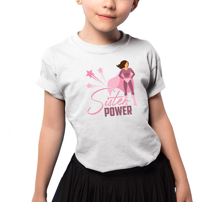 E-shop Garibald Sister power - detské tričko s potlačou