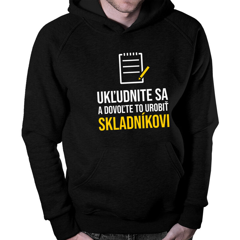 E-shop Garibald Dovoľte to urobiť skladníkovi - Pánska mikina s