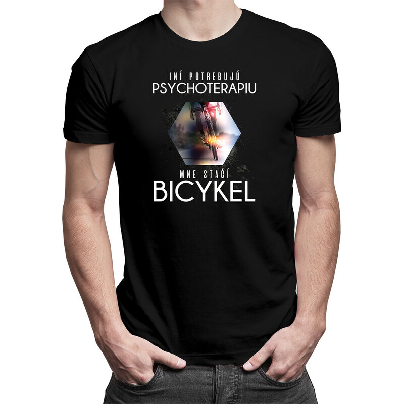 E-shop Garibald Iní potrebujú psychoterapiu, mne stačí bicykel - Pánske