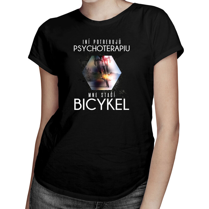 E-shop Garibald Iní potrebujú psychoterapiu, mne stačí bicykel - dámske