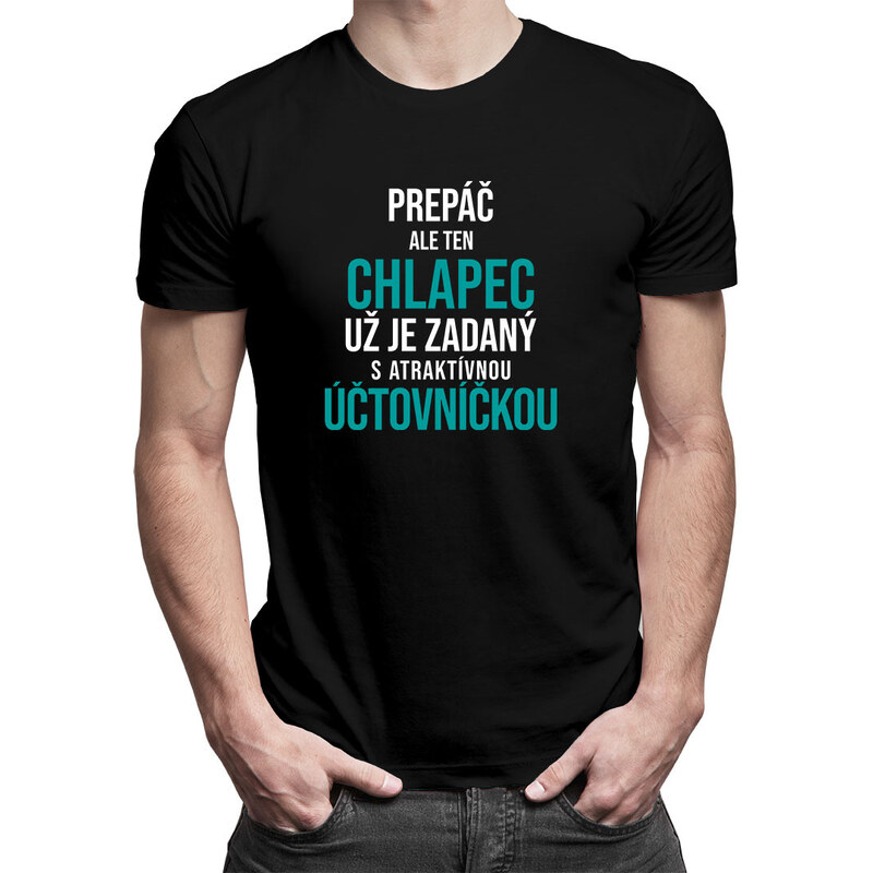 E-shop Garibald Prepáč, ale ten chlapec už je zadaný - pánske tričko s