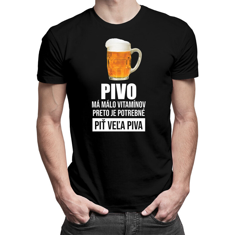E-shop Garibald Pivo má málo vitamínov, preto je potrebné piť veľa piva