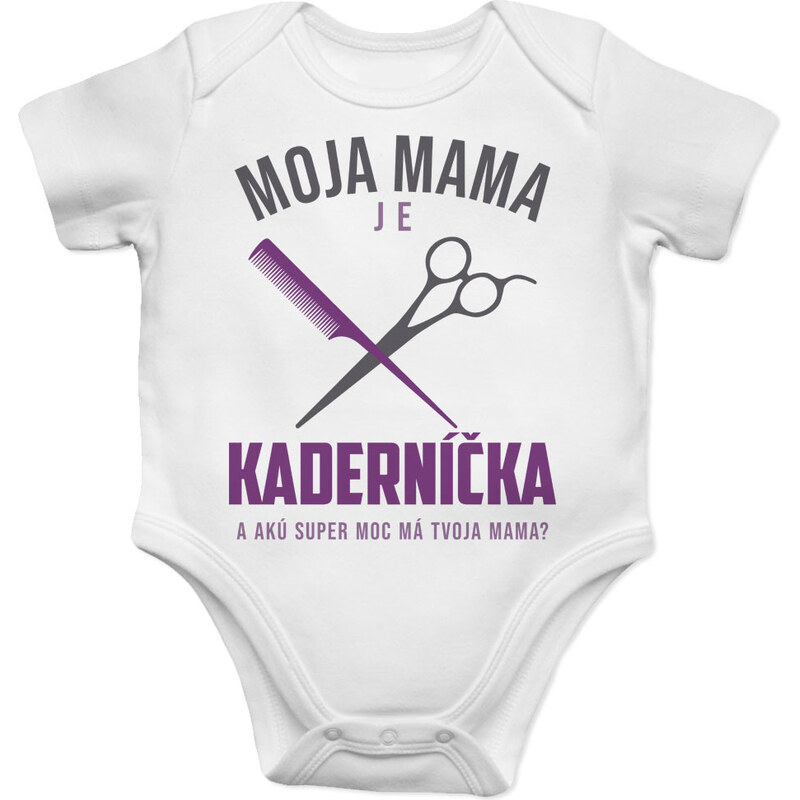 E-shop Garibald Moja mama je kaderníčka - body s potlačou