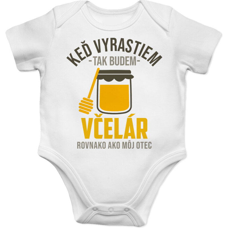 E-shop Garibald Keď vyrastiem, tak budem včelár - rovnako ako môj otec
