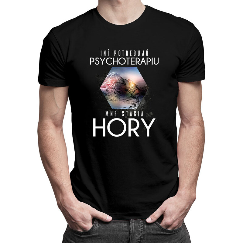 E-shop Garibald Iní potrebujú psychoterapiu, mne stačia hory - pánske