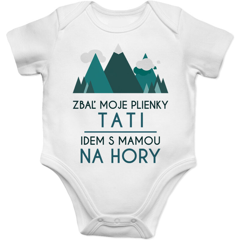 E-shop Garibald Zbaľ moje plienky, tati - idem s mamou na hory - body s