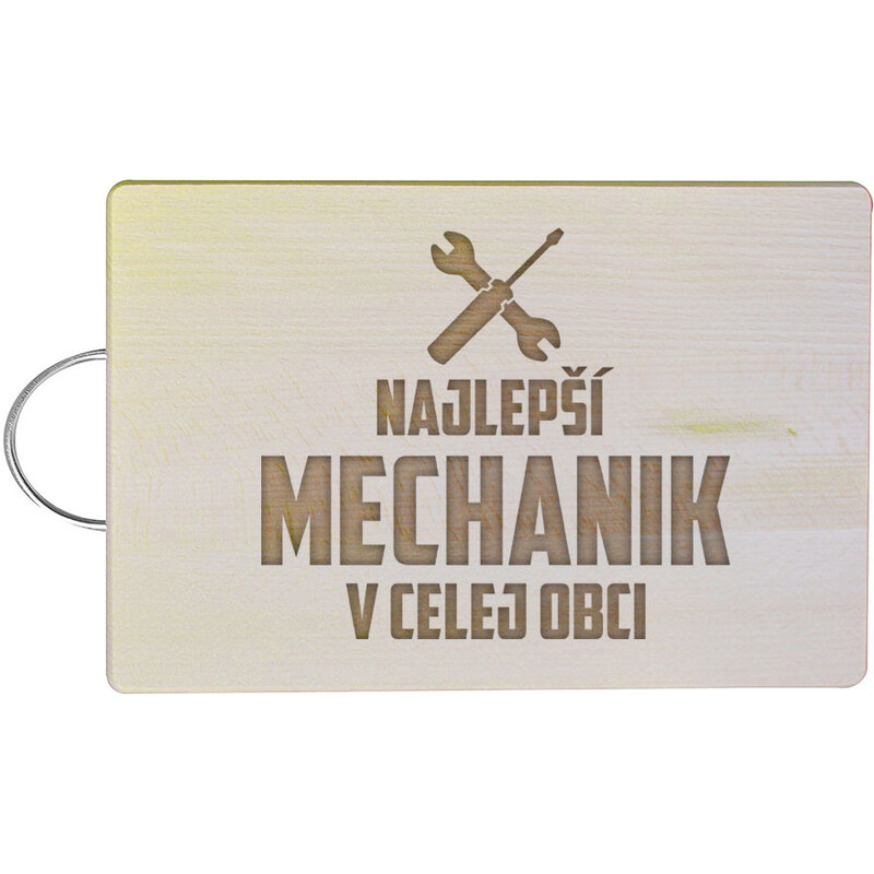 E-shop Garibald Najlepší mechanik v celej obci - doska na krájanie