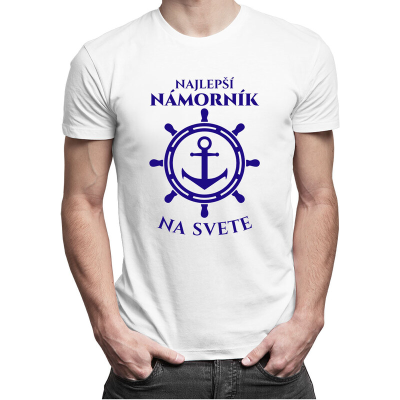 E-shop Garibald Najlepší námorník na svete - Pánske tričko s potlačou