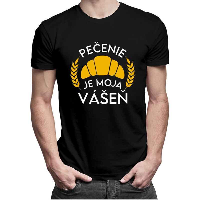 E-shop Garibald Pečenie je moja vášeň - pánske tričko s potlačou