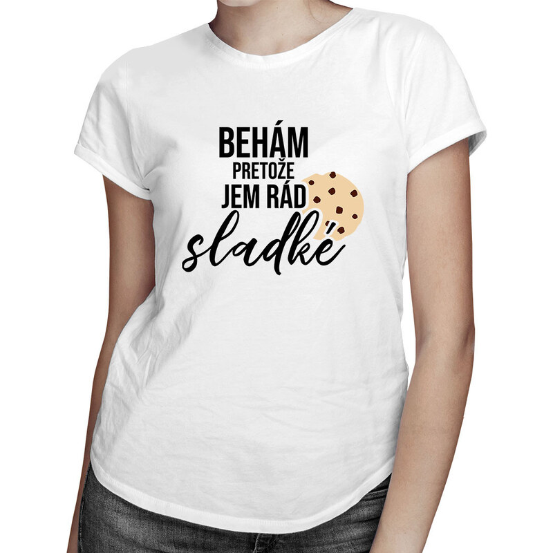 E-shop Garibald Behám, pretože jem rád sladké - dámske tričko s