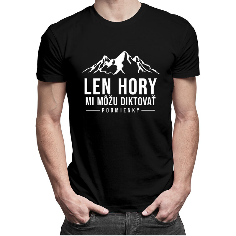 E-shop Garibald Len hory mi môžu diktovať podmienky - pánske tričko s