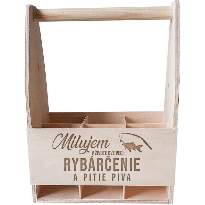 E-shop Garibald Milujem v živote dve veci: rybárčenie a pitie piva -