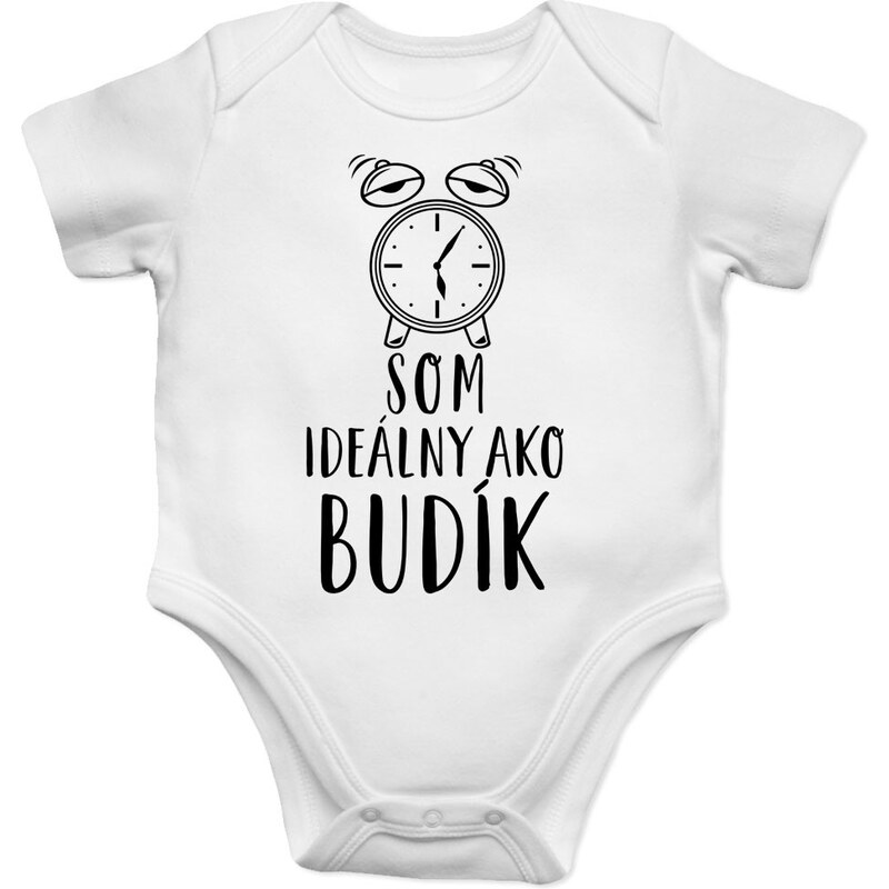 E-shop Garibald Som ideálny ako budík - body s potlačou