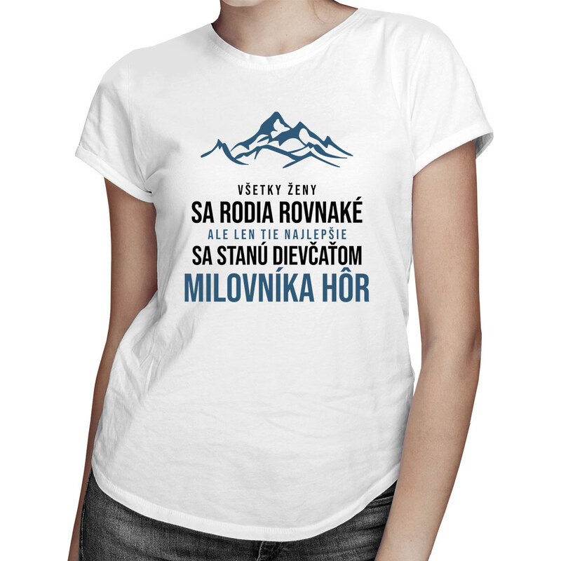 E-shop Garibald Všetky ženy sa rodia rovnaké - milovník hôr - dámske
