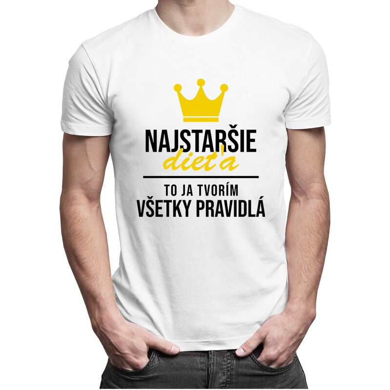E-shop Garibald Najstaršie dieťa - to ja tvorím všetky pravidlá -
