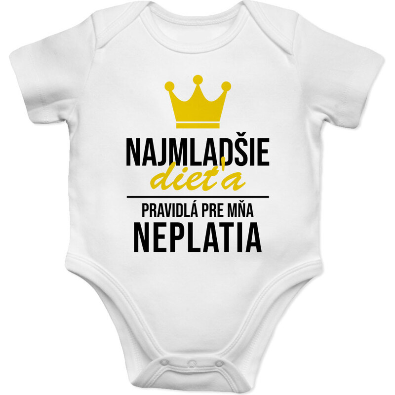 E-shop Garibald Najmladšie dieťa - pravidlá pre mňa neplatia - body s