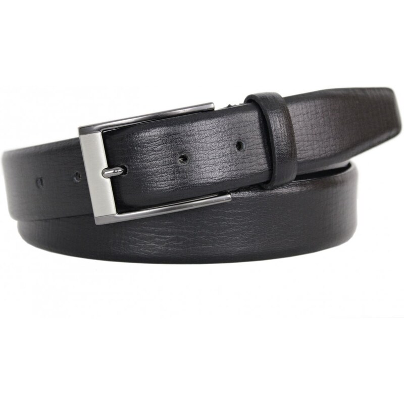 Lindenmann Pánsky kožený opasok Lindenmann 2743 čierny 37573629