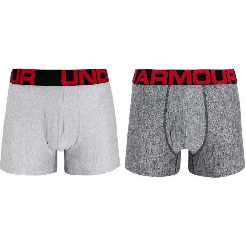 2PACK pánske boxerky Under Armour nadrozmer sivé (1363618 011) 5 43292594