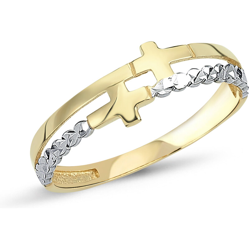 Lillian Vassago Zlatý prsteň LLV46-GR022
