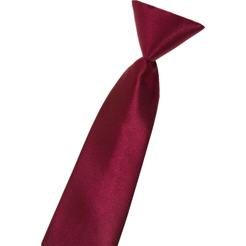 Chlapčenská kravata bordó lesklá Avantgard 558-754