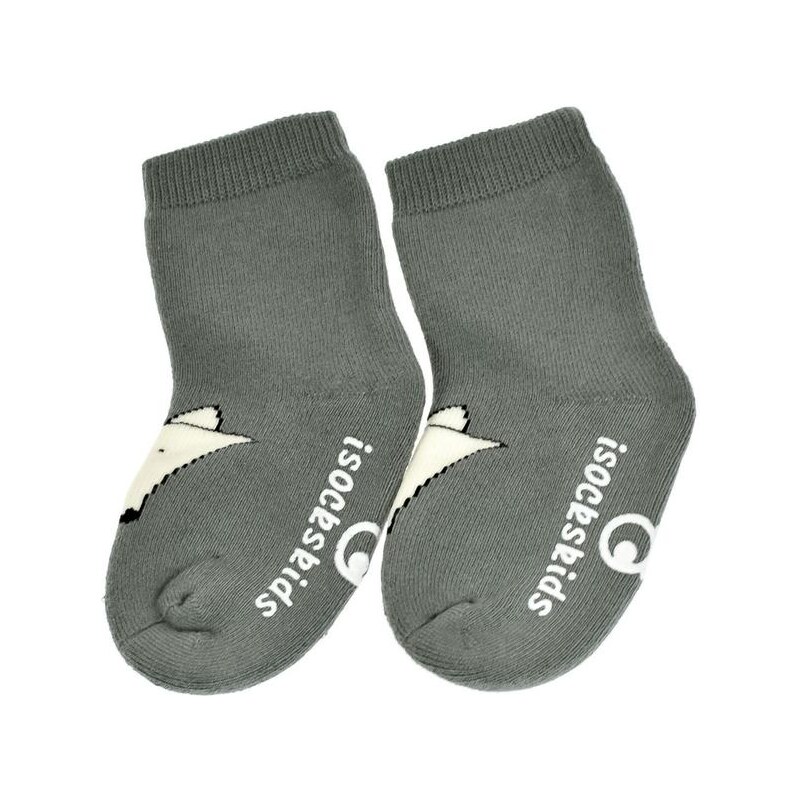 AURA.VIA Detské sivé ponožky LILI 20786298