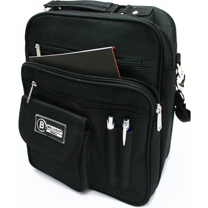 Mestská pánska crossbody taška Bellugio City, čierna 64831948