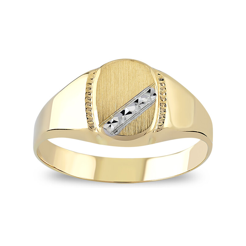 Lillian Vassago Pánsky prsteň z kombinovaného zlata LLV06-GR050