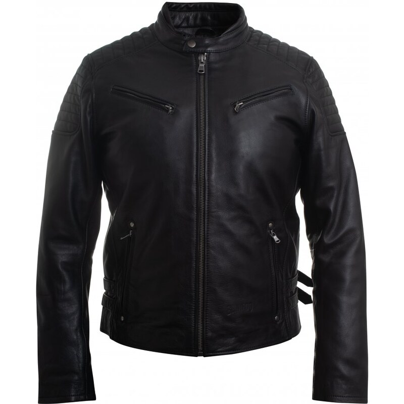 BRANDO MOTORS Pánska kožená bunda Forious - čierna 20793985