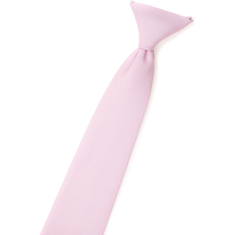 Chlapčenská kravata - Růžová mat Avantgard 558-9813