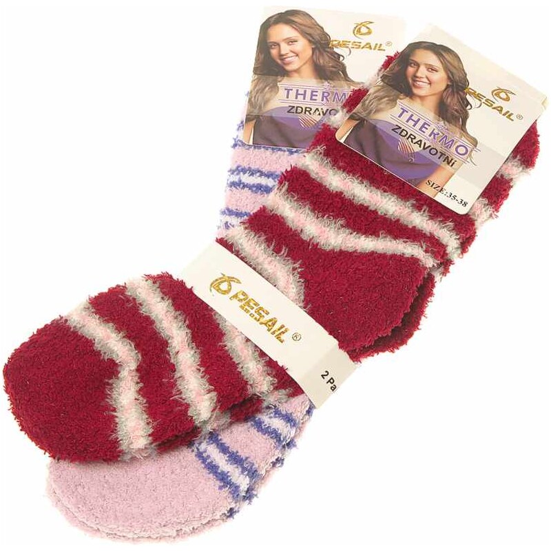 Dámske ponožky froté Peasil zdravotné 2 ks 16959316