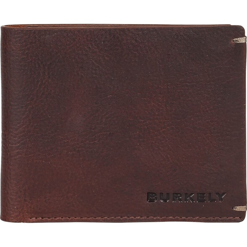 Pánska kožená peňaženka Burkely Neah - tmavo hnedá 20839691