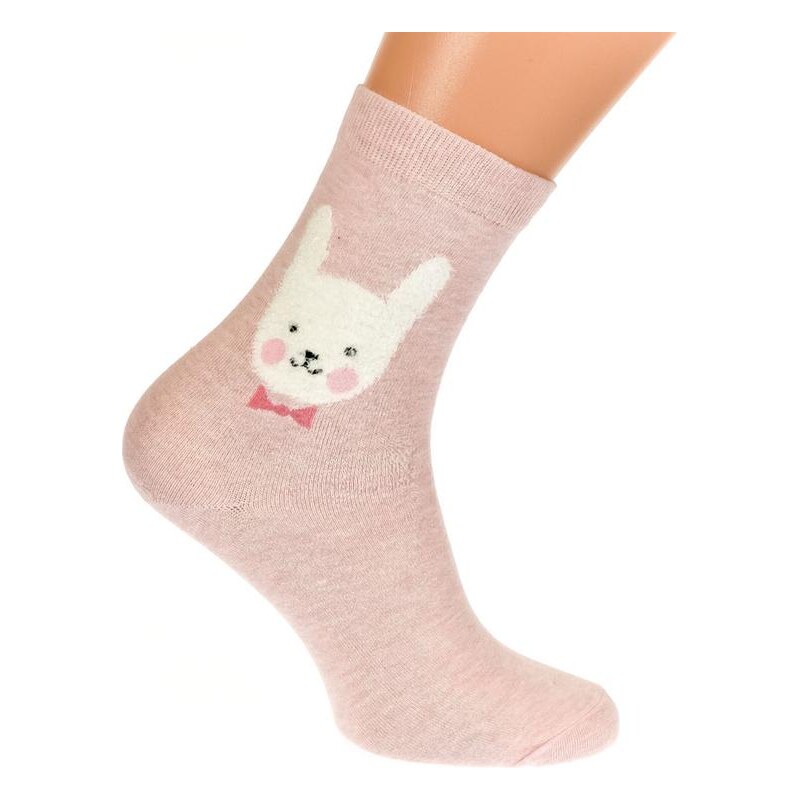 AURA.VIA Svetlo-ružové ponožky ANI 20856288