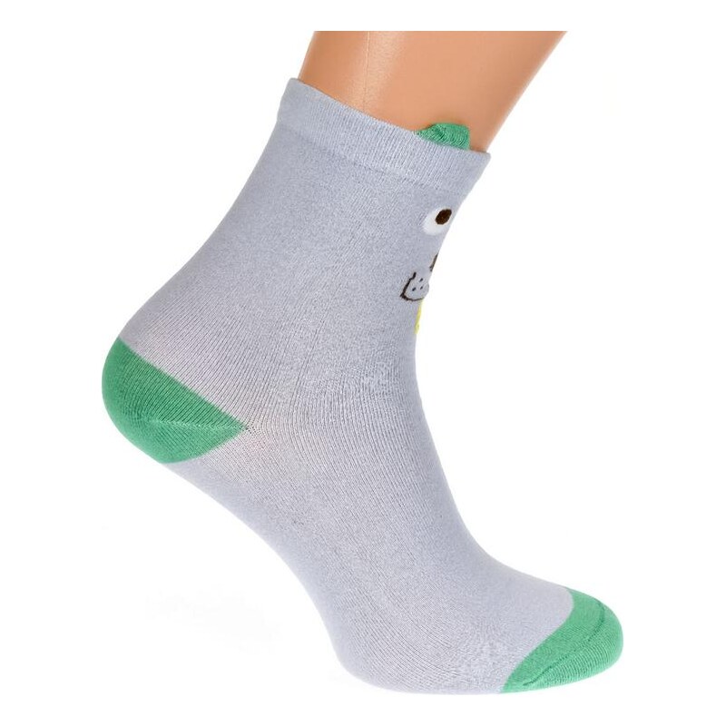 AURA.VIA Svetlo-modré ponožky ANI 20856296