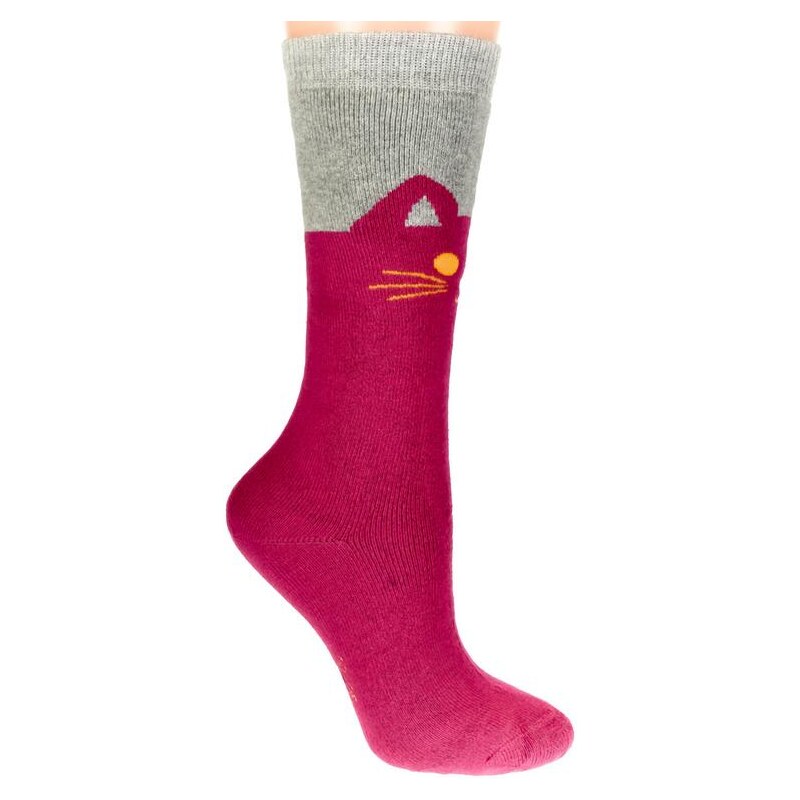 AURA.VIA Termo detské cyklamenové ponožky CATI 20856312