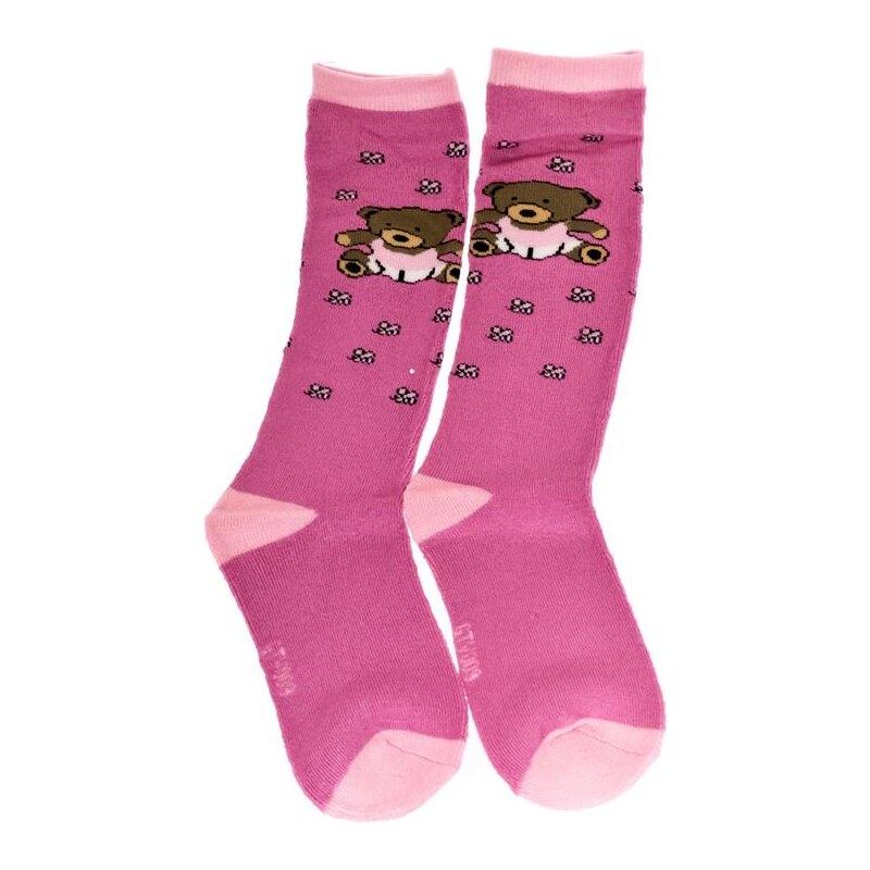 AURA.VIA Termo detské tmavo-ružové ponožky MILO 20856317