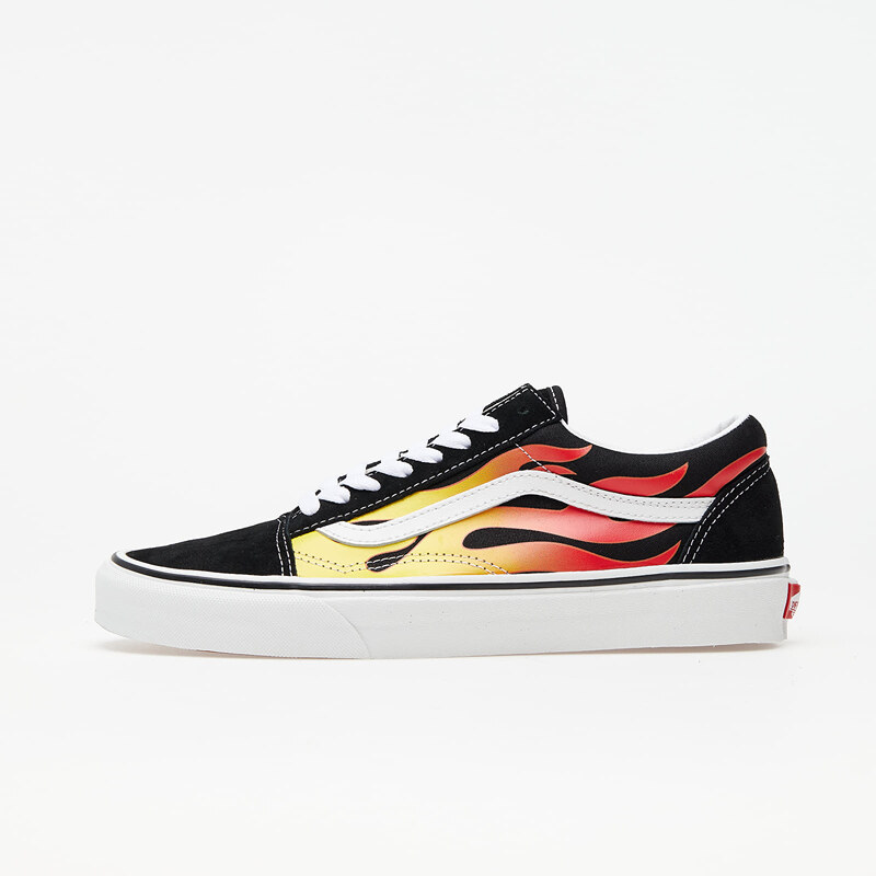 Vans Old Skool (Flame) Black/ Black/ True White 60969304