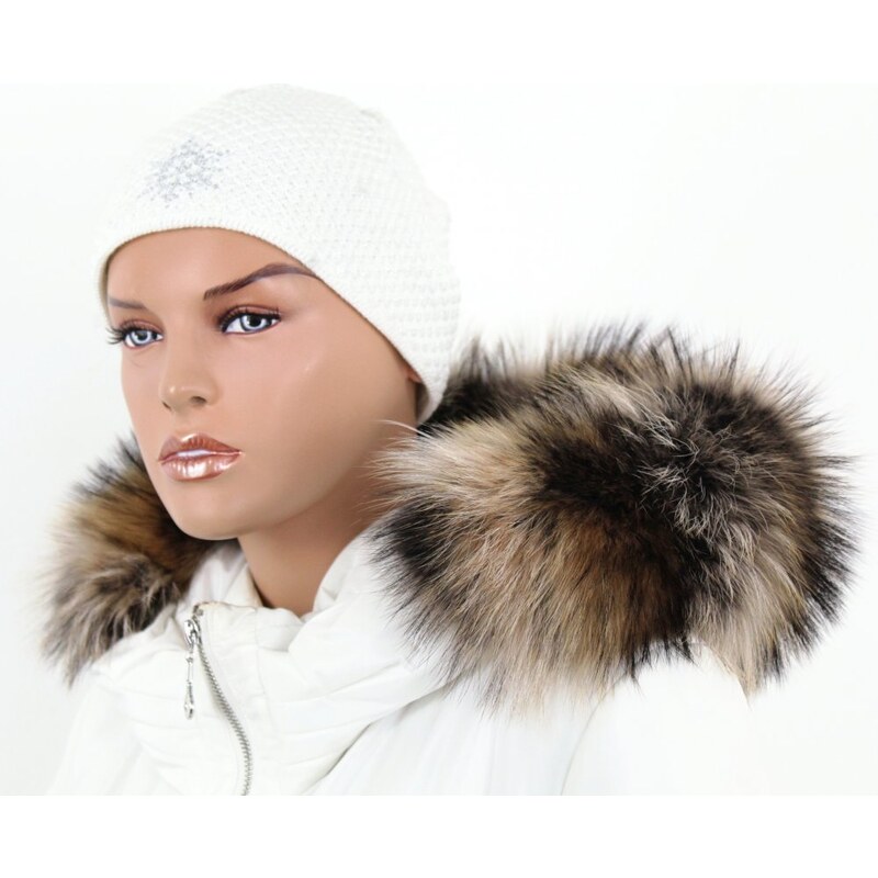 Sikora Kožušinový lem na kapucňu - golier medvedíkovec M 35/19-3 (62 68069932