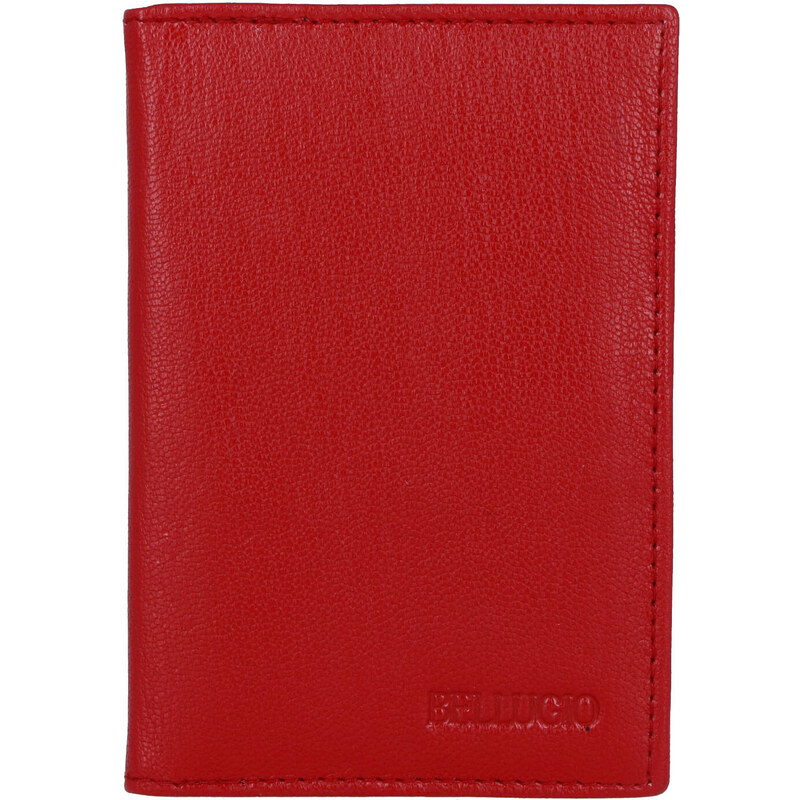 Kožená dokladovka červená - Bellugio Makai červená 61078247