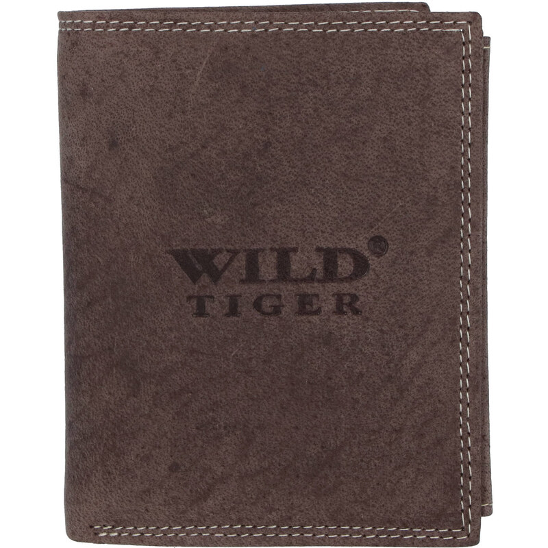 WILD collection Pánska kožená peňaženka hnedá - Wild Piotr hnedá 67170836